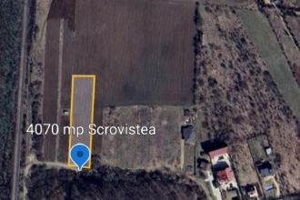 Teren vis-a-vis de rezervația naturală Scrovistea 