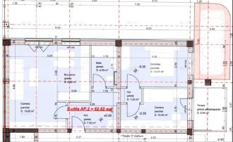 Apartament cu 3 camere, 62mp, zona Giroc