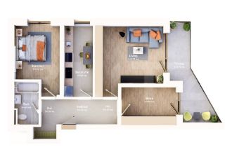 Apartament cu 3 camere decomandat in Torontalului