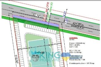 Teren Constructii intravilan de 6000 mp, in Pipera