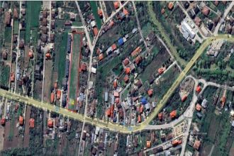 Teren stradal Domnesti 5157mp / dezvoltare / zona mixta