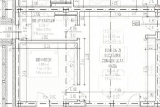 Apartament cu 2 camere decomandat in Baciu
