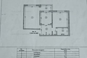 Apartament 2 camere decomandat Zona Dacia 95.000 
