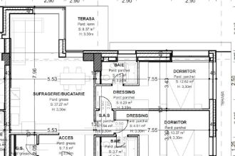 Apartament cu 3 camere decomandat in Central
