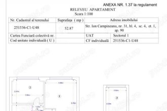 Vanzare apartament decomandat in zona Sala Palatului, Bucuresti