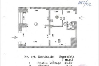 Spatiu comercial, 78.08 mp in Alba Iulia