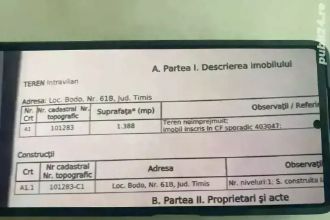 vand loc de casa in Bodo