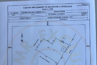 Teren Constructii intravilan de 2171 mp, in Cateasca