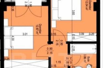Apartament de vanzare, cu, 3 camere, 70 mp utili, terasa 21