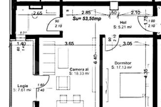 Apartament cu 2 camere semidecomandat in Aradului