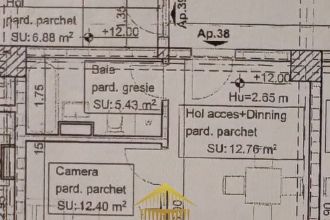 Apartament cu 2 camere decomandat in Mioritei