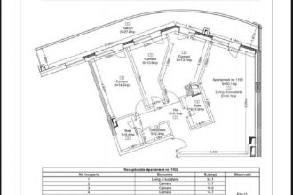 Apartament 4 camere, 93,1 mp, Ansamblu Rezidential, Zorilor