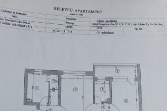 Apartament cu 2 camere semidecomandat in Central
