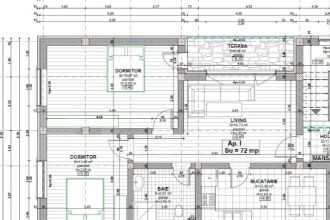 Apartament cu 3 camere decomandat in Apahida