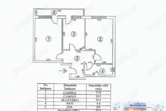 2 camere decomandate, Mazepa 2 - BR-uri, etaj 1