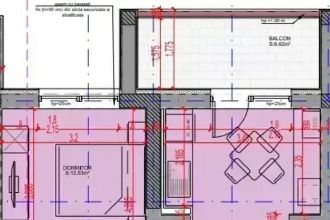 Apartament cu 2 camere decomandat in Theodor Pallady