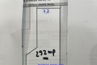 Teren Constructii intravilan de 292 mp, in Valu lui Traian