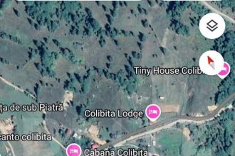 Teren extravilan Colibita (29 ari) situat la coada lacului
