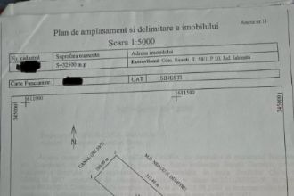 32500 Sinesti dupa padure, deschidere din DN
