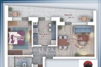 Apartament cu 2 camere decomandat in Theodor Pallady