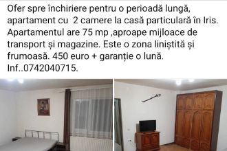 Apartament 2 camere Cluj Napoca Iris