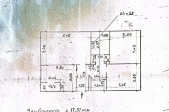 Apartament cu 3 camere decomandat in Dacia