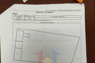 Teren intravilan zona Lic Balcescu Suprafata 374 mp 2 deschi