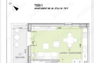 Cesionez apartament nou Ateneo | Etaj 10 | Finisaje premium
