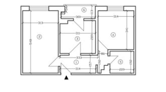 Apartament cu 2 camere decomandat, mobilat in Camil Ressu