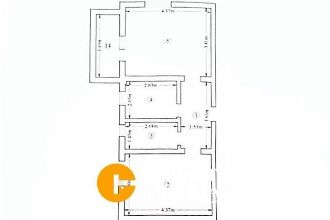 Apartament cu 2 camere decomandat in Rediu
