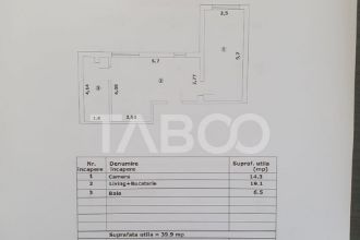 Apartament cu 2 camere decomandat in Fagaras