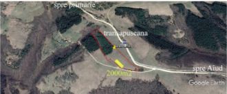 Teren 2000 mp de vânzare în Râmeț, – aproape de Transalpina