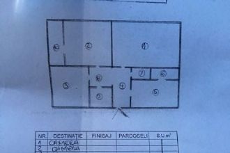 Apartament cu 3 camere decomandat in Titan