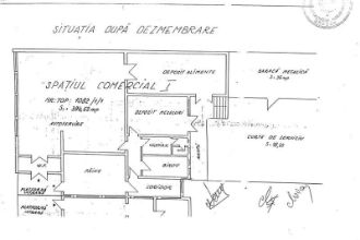 Spatiu comercial, 395 mp in Central