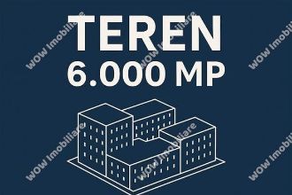 Teren Constructii intravilan de 6000 mp, in Piata Cluj