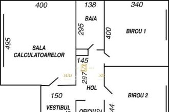 Spatiu comercial, 62 mp in Brancoveanu