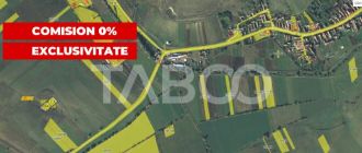 Teren extravilat 5490mp langa padure cu o priveliste panoram