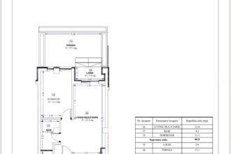 Apartament cu 2 camere semidecomandat in Torontalului