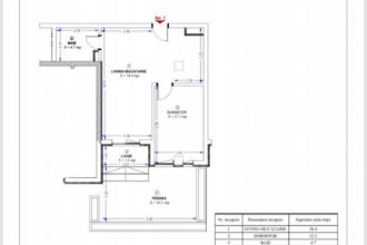 Apartament 2 camere cu terasa de 18 mp in Torontalului!