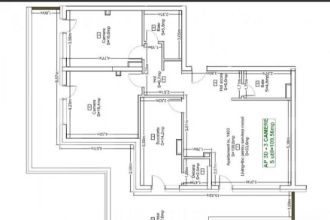 Penthouse cu 3 camere, terasa panoramica de 56 mp ?i priv