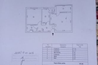Apartament cu 2 camere decomandat in Dunarea