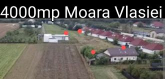 Vand teren intravilan Moara Vlasiei 