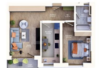Apartament cu 2 camere decomandat in Mehala