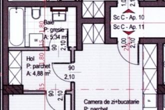 Apartament cu 2 camere semidecomandat in Sopor