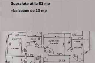 Apartament cu 4 camere in Mosilor