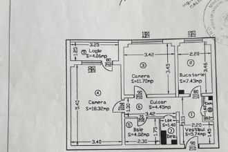 Apartament cu 2 camere semidecomandat in Campia Libertatii