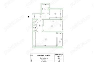 Apartament cu 2 camere decomandat in Teiul Doamnei