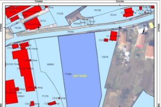 Teren Constructii intravilan de 4494 mp, in Husi