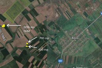 Teren Constructii extravilan de 15000 mp, in Alios