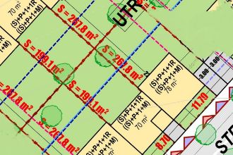 Teren Constructii intravilan de 735 mp, in Borhanci